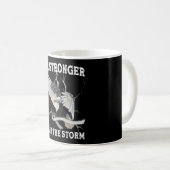 Mug L'aigle de sensibilisation à la maladie de Parkins (Devant droit)