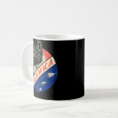 Mug Laika, premier chien spatial — poste spatial vinta (Devant gauche)