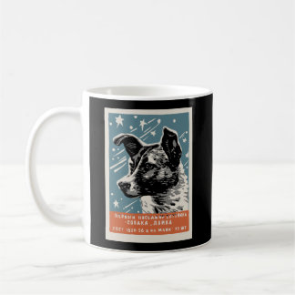 Mug Laika Space Dog Produit Vintage Ccp Russie soviéti