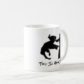 Mug L'Aikido ceci est comment je roule (Devant droit)