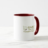 Mug L'ail le répulsif naturel des vampires (Devant droit)