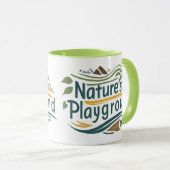 Mug L'aire de jeux de la nature (Devant droit)