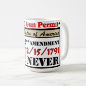Mug Laiss officielle d'arme à feu ! (Devant droit)