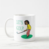 Mug Laisse le golf (Gauche)
