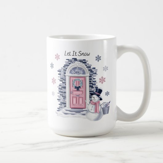 Mug Laisse-le neiger (Droite)