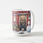 Mug Laisse-le neiger (Devant droit)