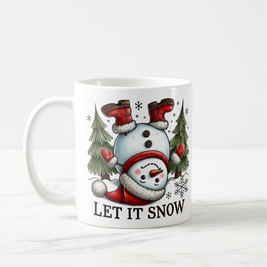 Mug Laisse-le neiger (Gauche)