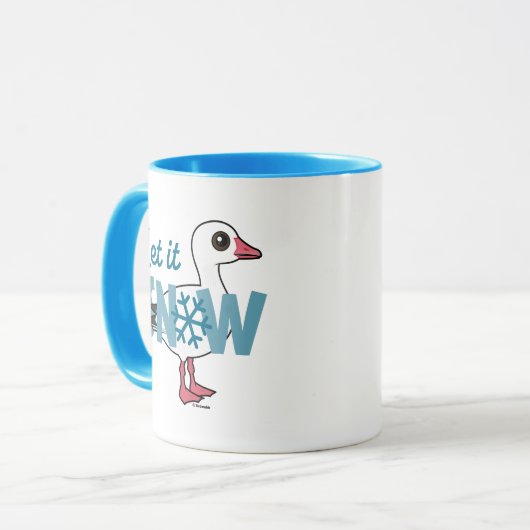 Mug Laisse-le neiger ! (Devant gauche)