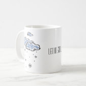 Mug Laisse-le neiger (Devant gauche)