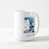 Mug Laisse-le neiger (Devant droit)