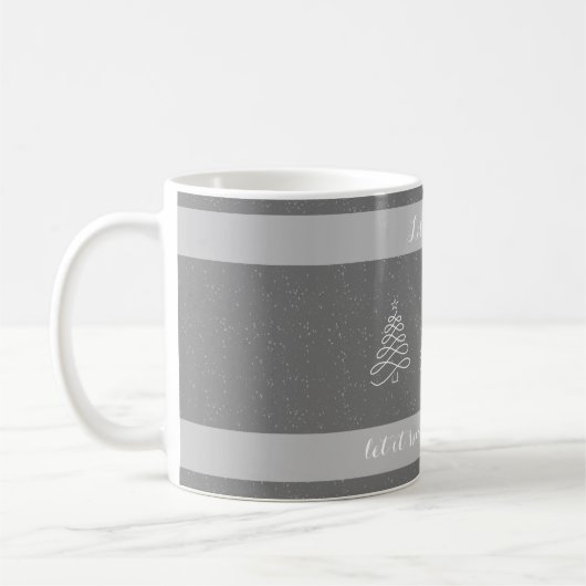 Mug Laisse-le neiger (Gauche)