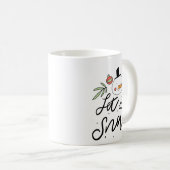 Mug Laisse-le neiger (Devant droit)