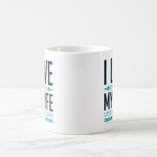 Mug Laisse-Moi Aller À Vélo (Centre)