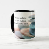 Mug Laisser aller la confiture en céramique (Devant gauche)