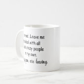 Mug laisser des cadeaux amusants au collègue (Devant gauche)