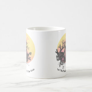 Mug Laisser La Lune Guide, Loup sur la Lune et Lettré 