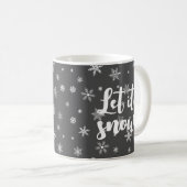 Mug laisser la neige cristalliser (Devant droit)