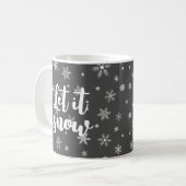Mug laisser la neige cristalliser (Devant gauche)