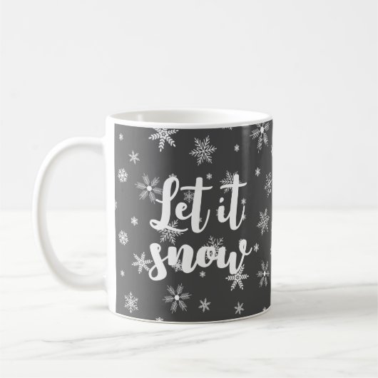 Mug laisser la neige cristalliser (Gauche)