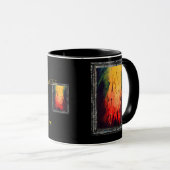 Mug Laisser L'Obscurité Entrer Dans La Lumière (Devant droit)