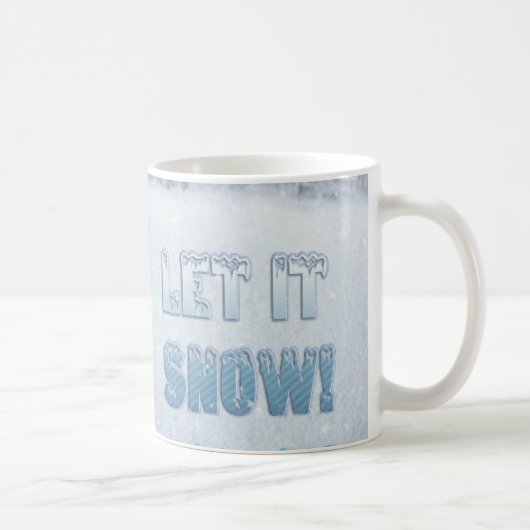 Mug Laisser neiger (Droite)