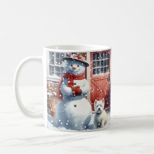 Mug Laisser neiger III (Gauche)