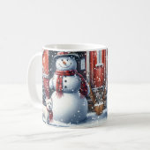 Mug Laisser neiger IV (Devant gauche)
