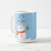 Mug Laisser neiger Noël (Devant gauche)