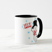 Mug Laisser neiger Snowman (Devant droit)