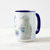Mug Laisser neiger Snowman Grosse Musique (Devant droit)