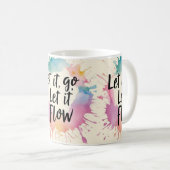 Mug Laisser passer le flux - Conception des devis de g (Devant droit)