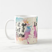 Mug Laisser passer le flux - Conception des devis de g (Gauche)