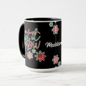 Mug Laisser Plongée Noël (Devant gauche)