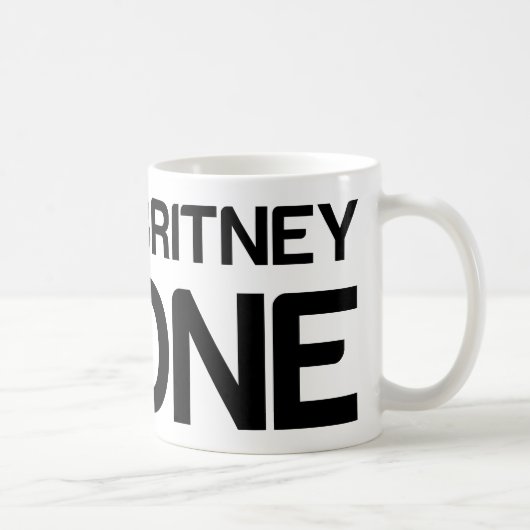 Mug Laissez Britney seul (Droite)