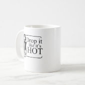MUG LAISSEZ ÇA TOMBER COMME SI C'ÉTAIT CHAUD (Devant gauche)