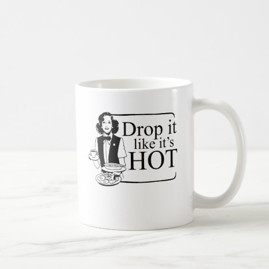 MUG LAISSEZ ÇA TOMBER COMME SI C'ÉTAIT CHAUD (Droite)