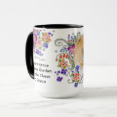 Mug Laissez de l'espace dans le jardin pour votre Chow (Devant gauche)