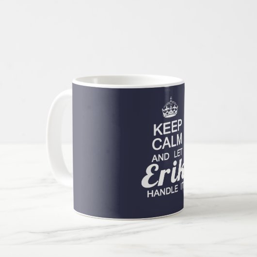 Mug Laissez Erik le manipuler ! (Devant gauche)