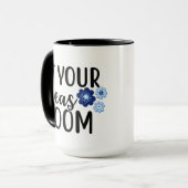 Mug Laissez fleurir vos idées Citer (Devant gauche)