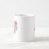 Mug Laissez fleurir vos rêves | Couronne florale (Centre)