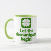 Mug Laissez la malice commencer (Gauche)