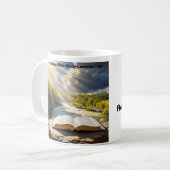 Mug Laissez La Rivière De La Vie Traverser À Travers V (Devant gauche)