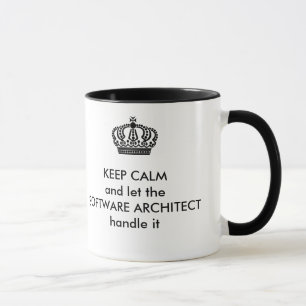 Mug Laissez l'architecte de logiciel le manipuler
