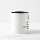 Mug Laissez l'architecte de logiciel le manipuler (Centre)