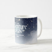 Mug Laissez l'aventure commencer la nuit étoilée céles (Devant droit)
