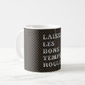 Mug Laissez le bon mardi gras de petit pain de (Devant gauche)