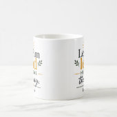 Mug Laissez-Le Diriger Il Connaît Le Chemin Citation D (Centre)