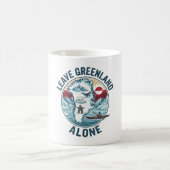 Mug Laissez le Groenland tranquille (Centre)
