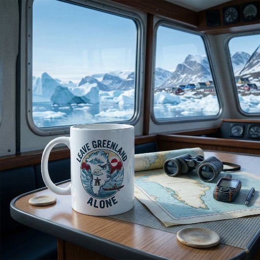 Mug Laissez le Groenland tranquille