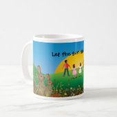 Mug Laissez le Sun briller dedans ! (Devant gauche)